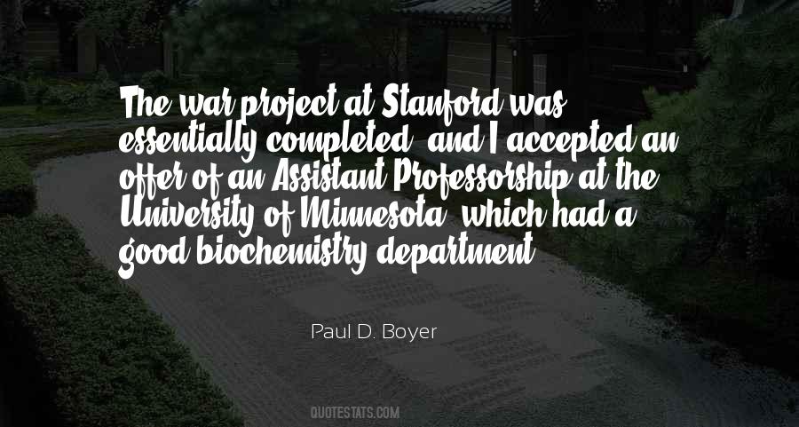 Paul D. Boyer Quotes #450888