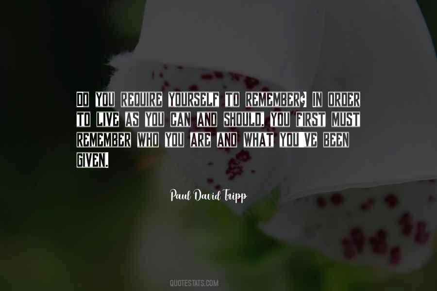 Paul David Tripp Quotes #977281