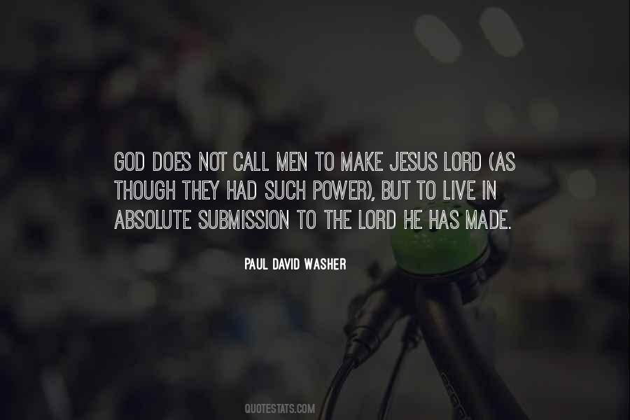 Paul David Washer Quotes #83506