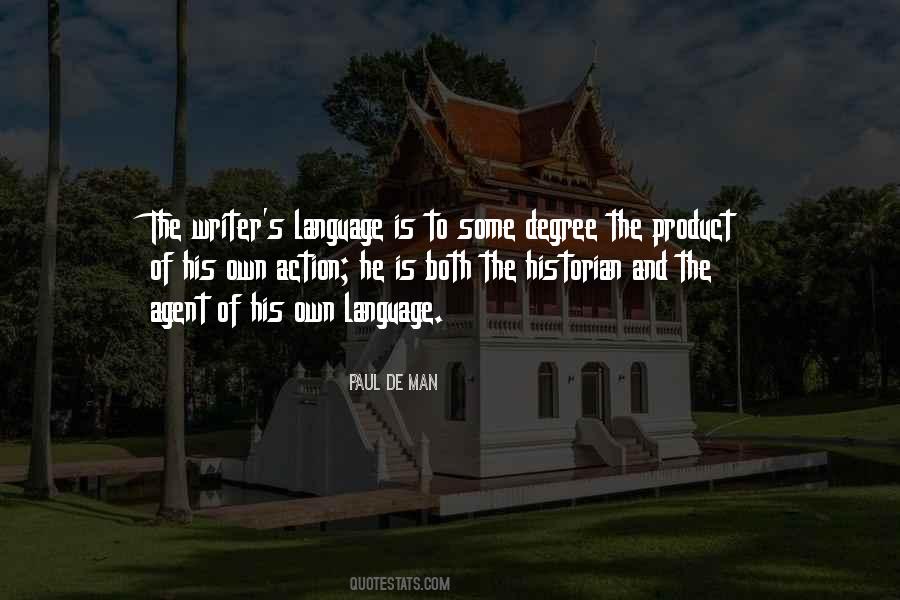 Paul De Man Quotes #1458844