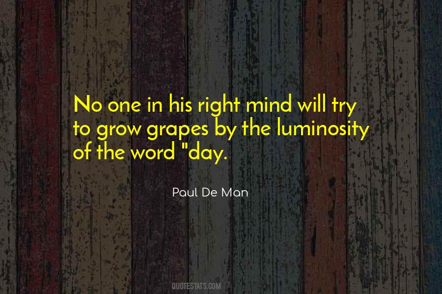 Paul De Man Quotes #1848373