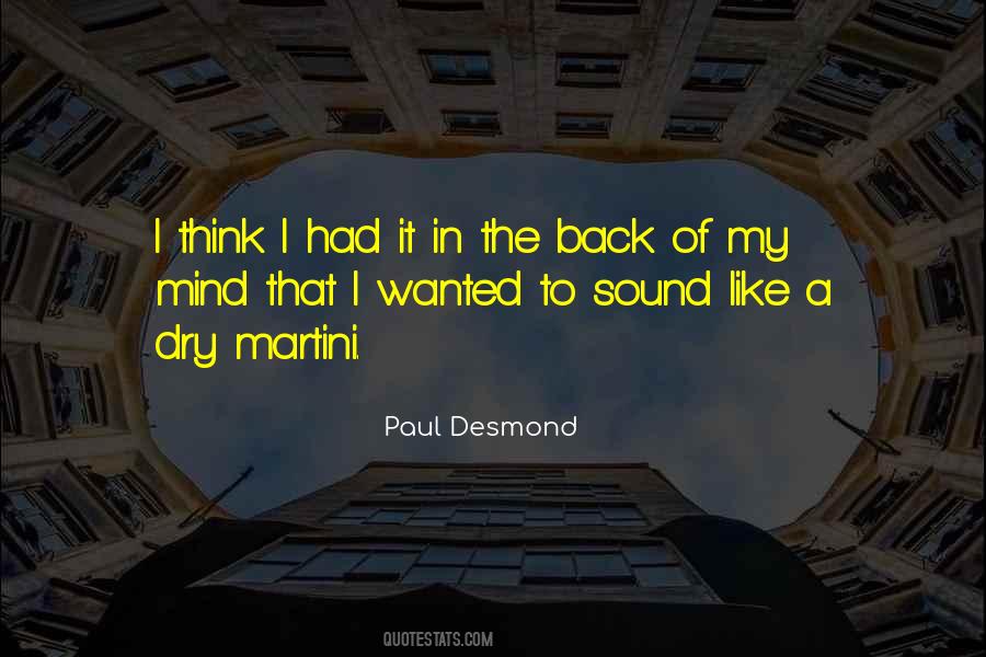 Paul Desmond Quotes #1165972