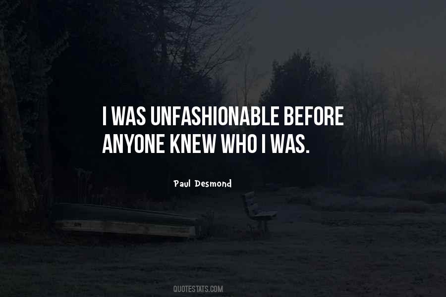 Paul Desmond Quotes #749961