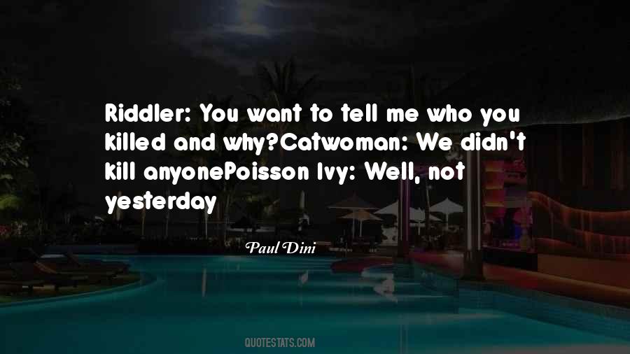 Paul Dini Quotes #614966