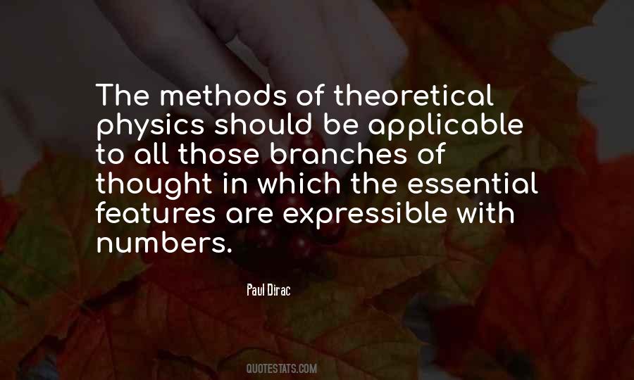 Paul Dirac Quotes #1221117