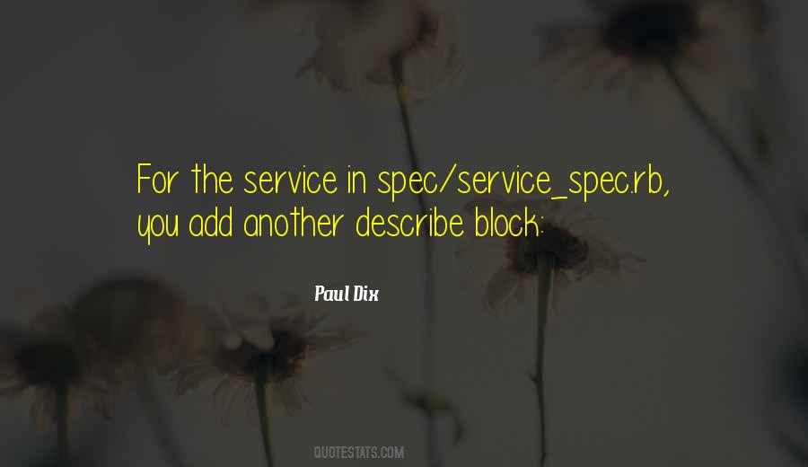 Paul Dix Quotes #1260917