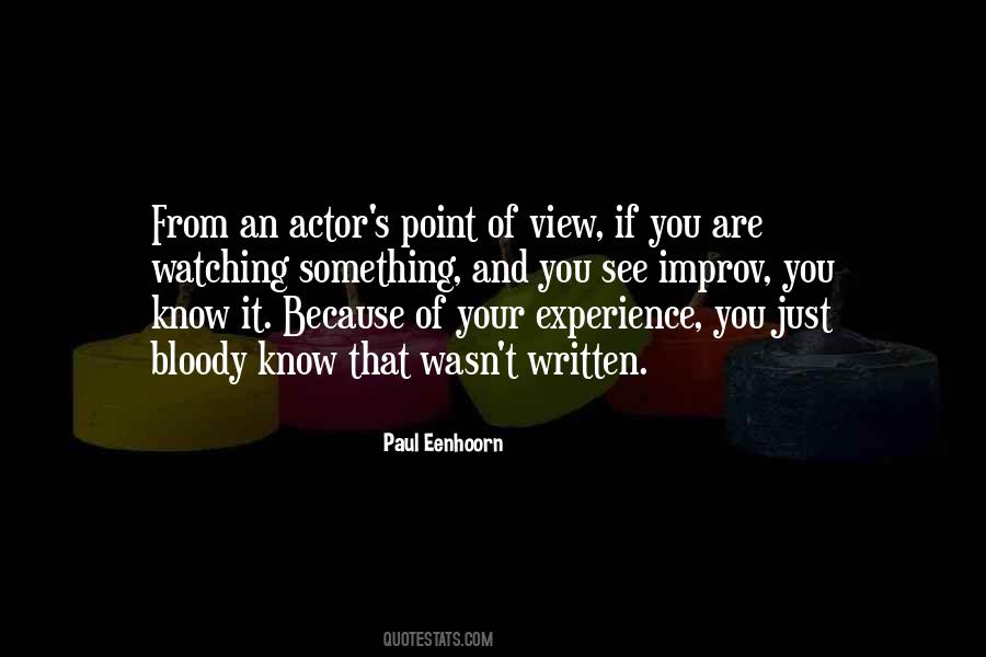 Paul Eenhoorn Quotes #777961
