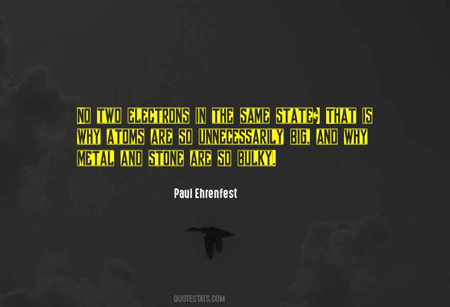 Paul Ehrenfest Quotes #1498226