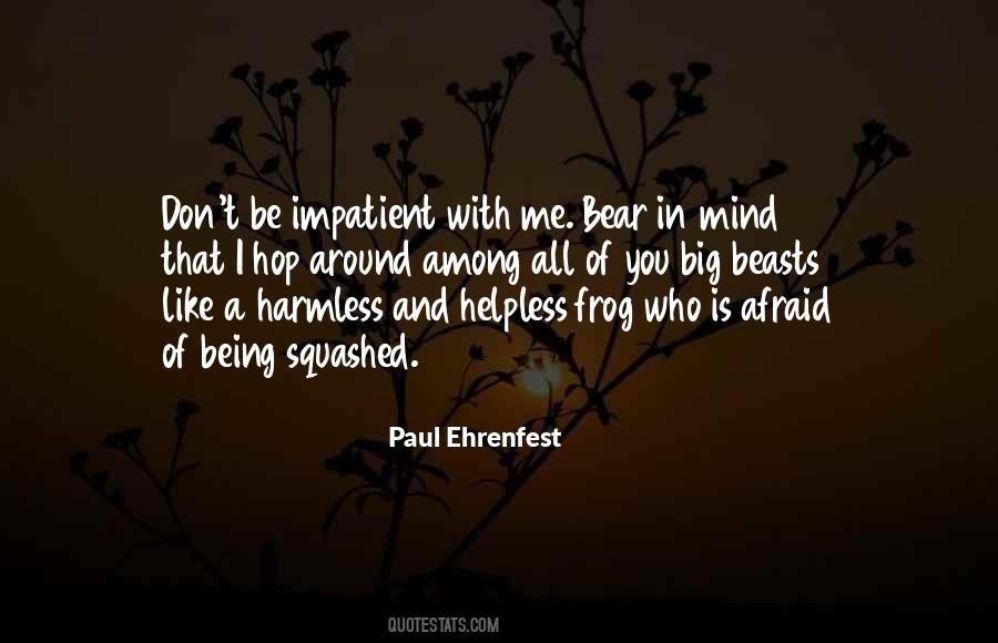 Paul Ehrenfest Quotes #541109