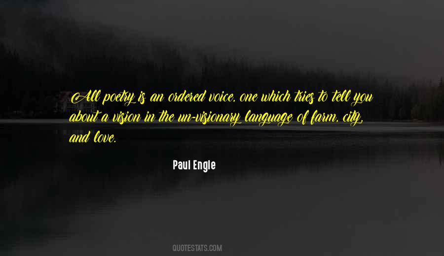 Paul Engle Quotes #927087