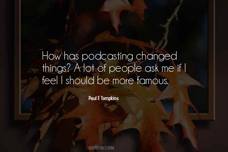 Paul F. Tompkins Quotes #72723