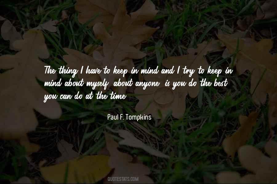 Paul F. Tompkins Quotes #999405
