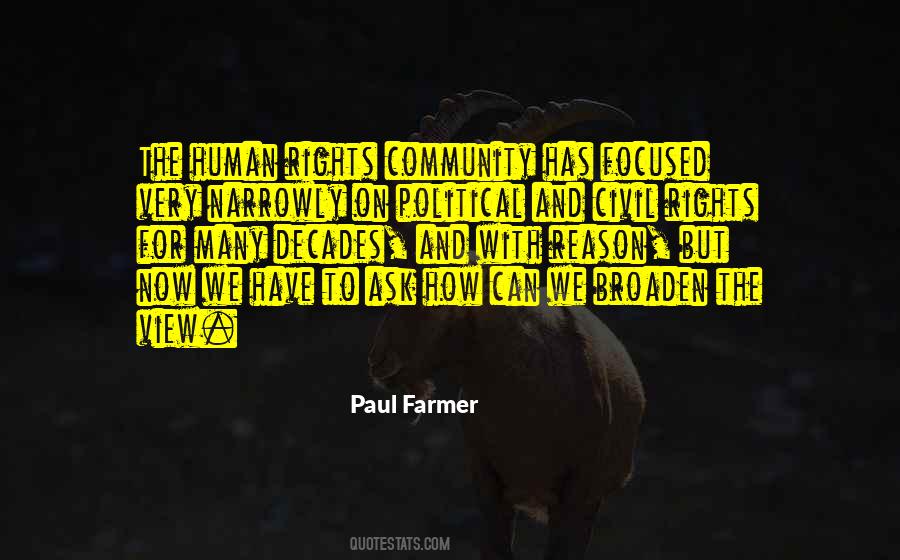 Paul Farmer Quotes #1683711