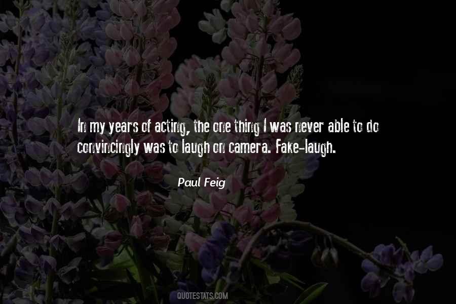 Paul Feig Quotes #213607