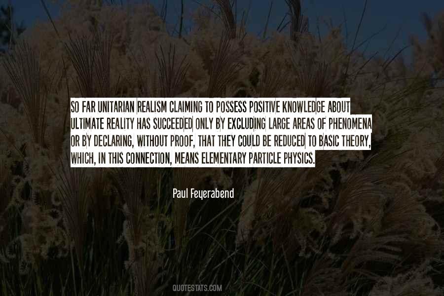 Paul Feyerabend Quotes #239589