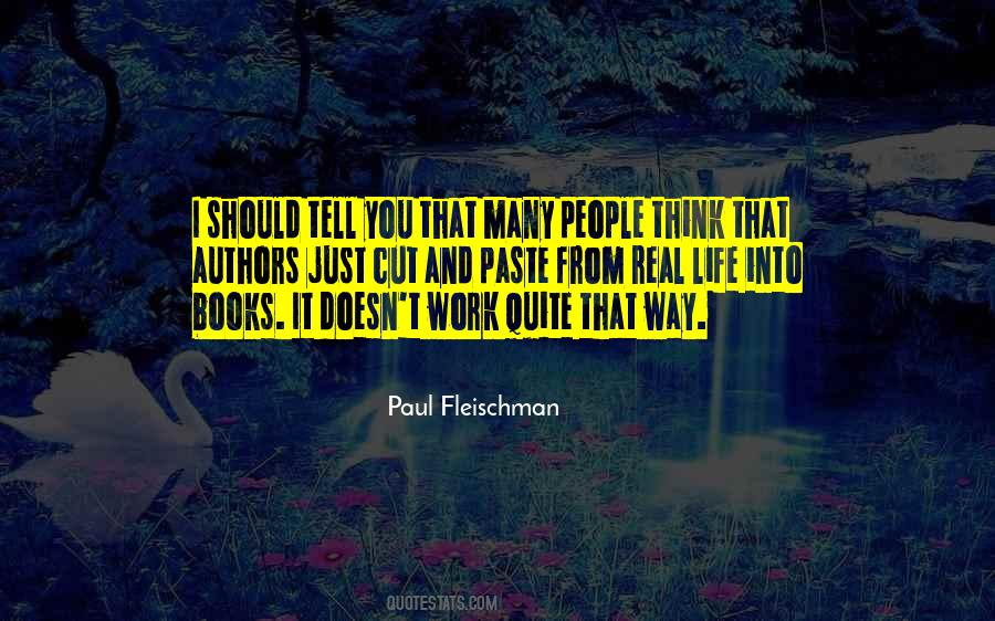 Paul Fleischman Quotes #831408