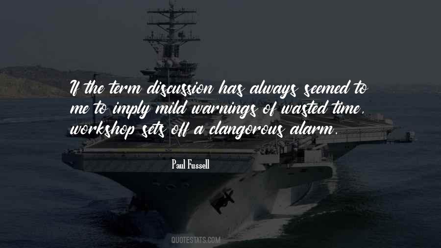 Paul Fussell Quotes #335668