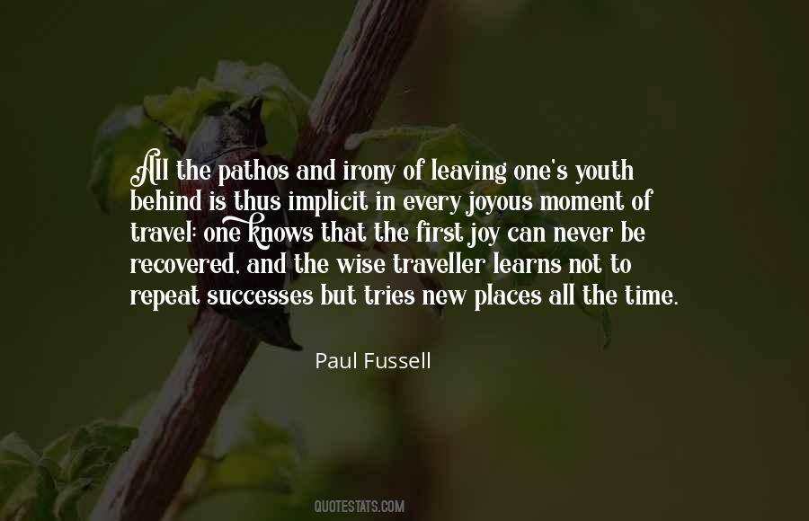 Paul Fussell Quotes #96824
