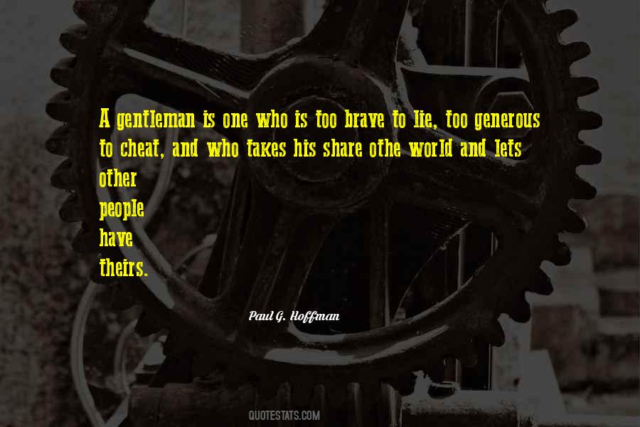 Paul G. Hoffman Quotes #262777