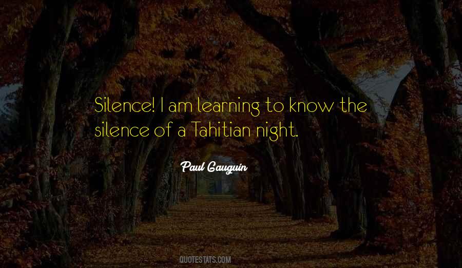 Paul Gauguin Quotes #515725
