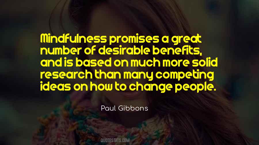 Paul Gibbons Quotes #1105545