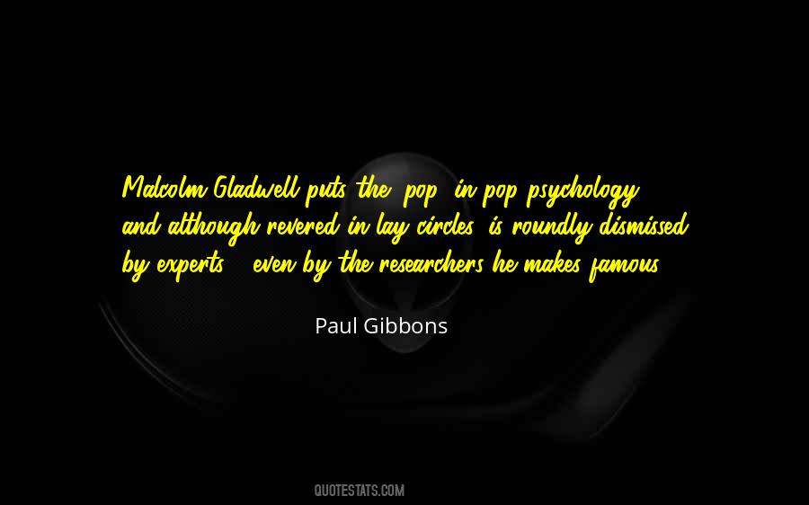 Paul Gibbons Quotes #960965