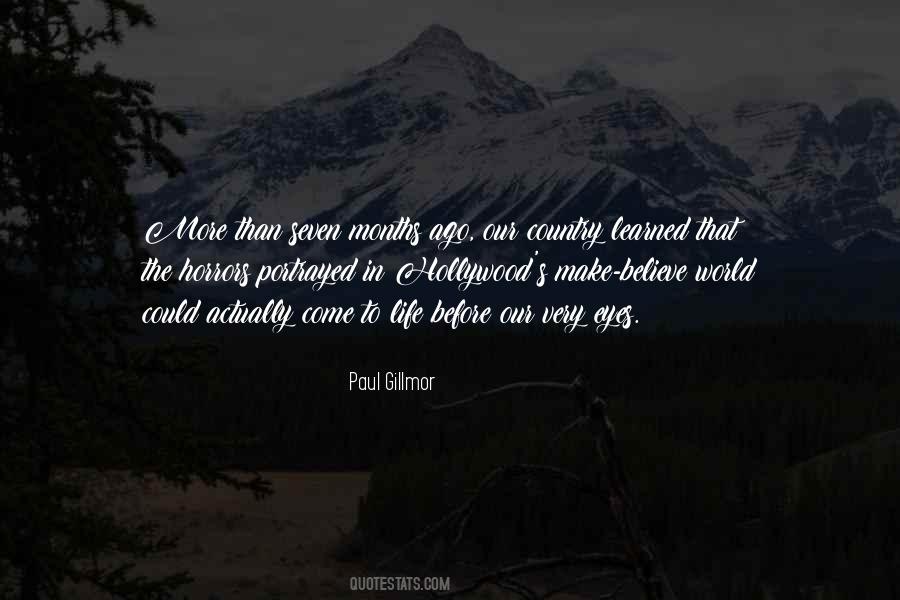 Paul Gillmor Quotes #197298