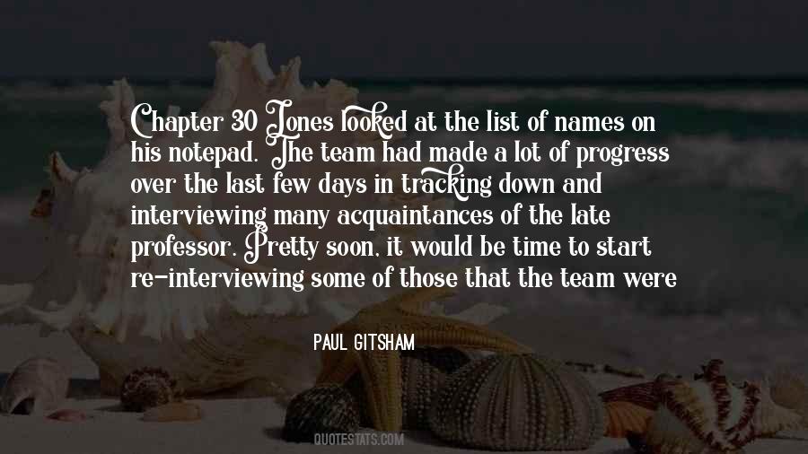 Paul Gitsham Quotes #616025