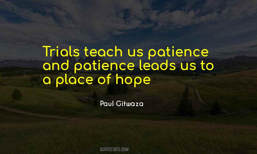 Paul Gitwaza Quotes #824753