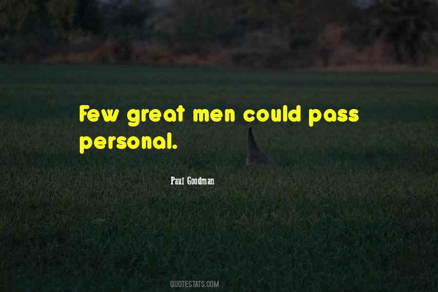 Paul Goodman Quotes #1026275