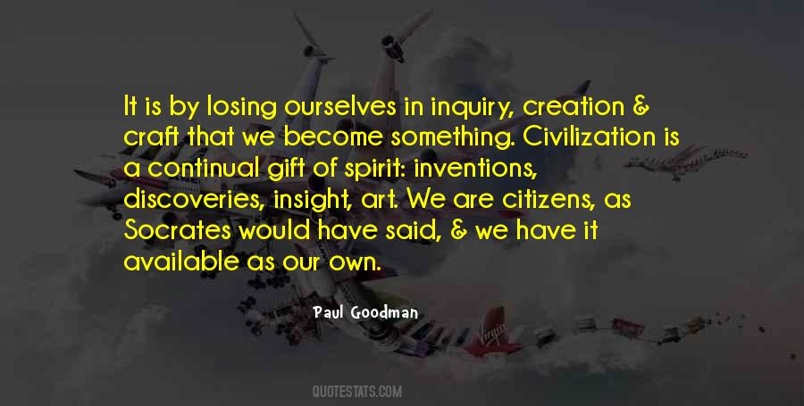 Paul Goodman Quotes #1172511