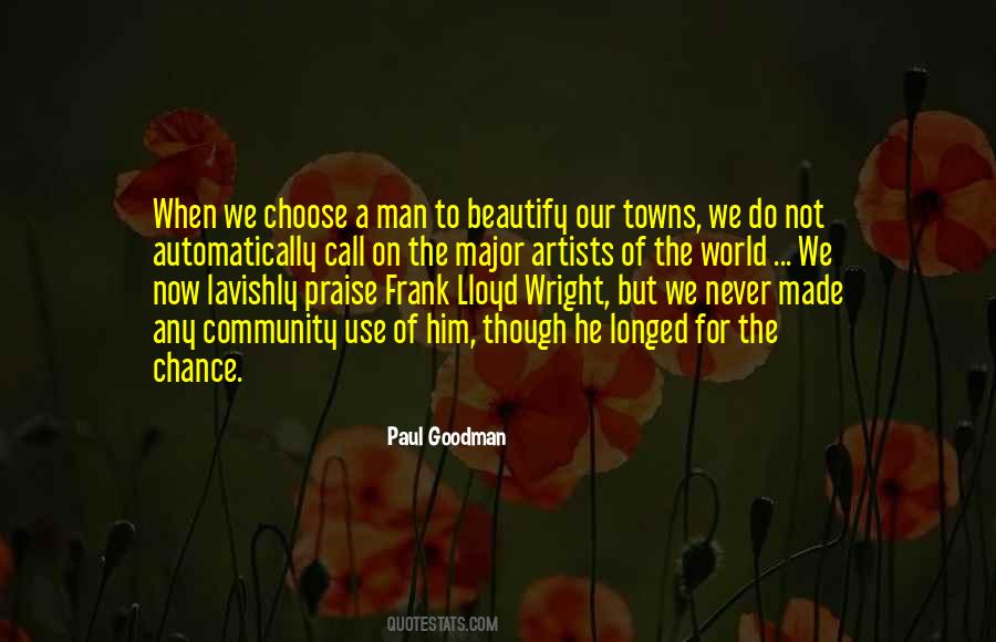 Paul Goodman Quotes #1523551