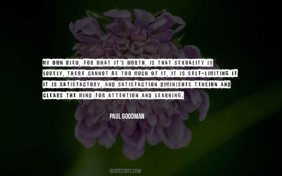 Paul Goodman Quotes #1858912