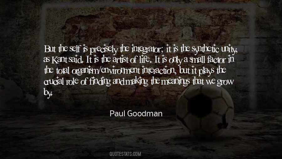 Paul Goodman Quotes #223424