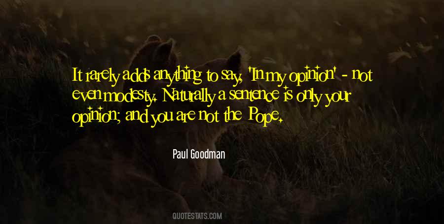 Paul Goodman Quotes #232767