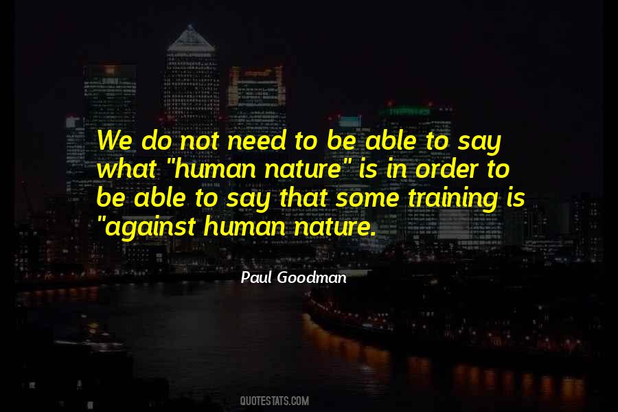 Paul Goodman Quotes #527747