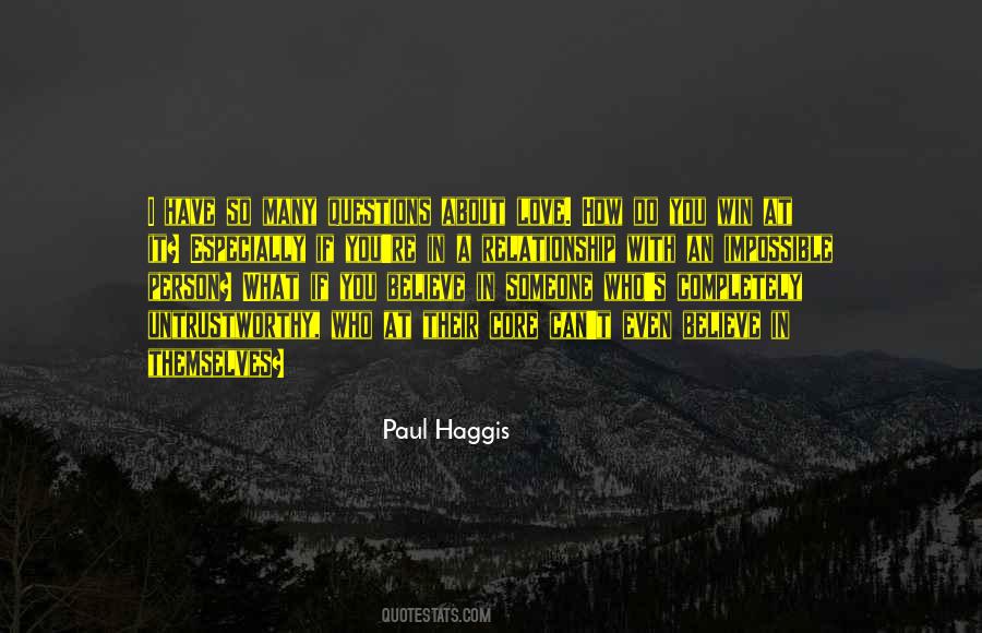 Paul Haggis Quotes #432685