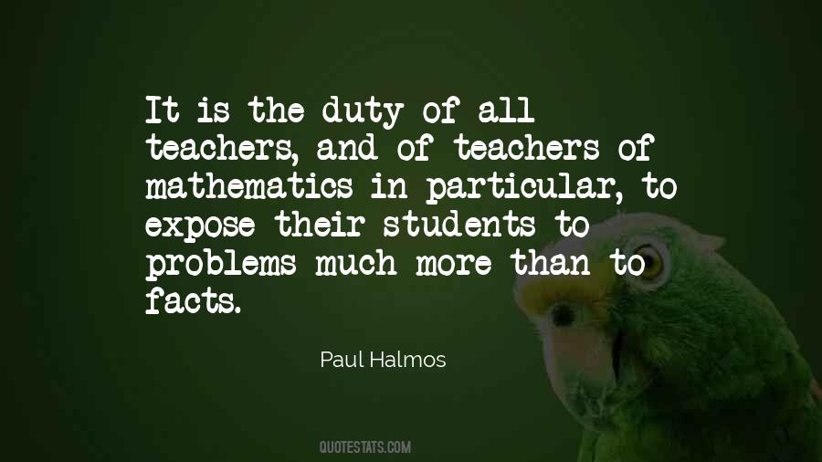 Paul Halmos Quotes #398753