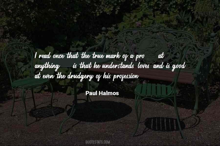 Paul Halmos Quotes #490635