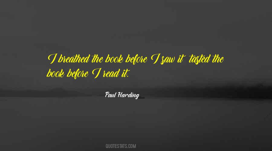 Paul Harding Quotes #1040126