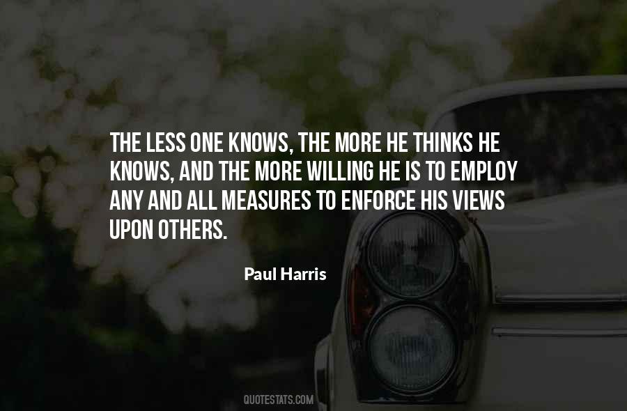 Paul Harris Quotes #1030692