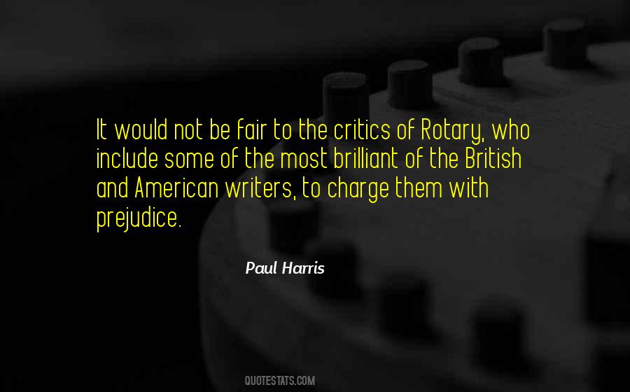 Paul Harris Quotes #116179