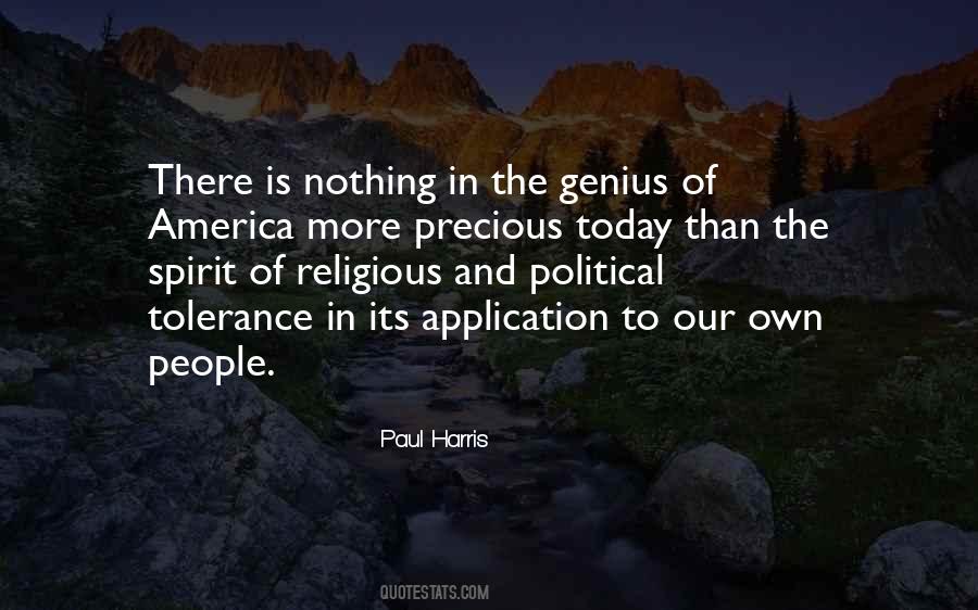 Paul Harris Quotes #117072