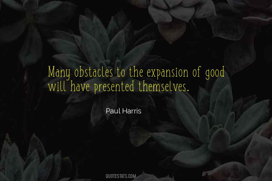 Paul Harris Quotes #1739075