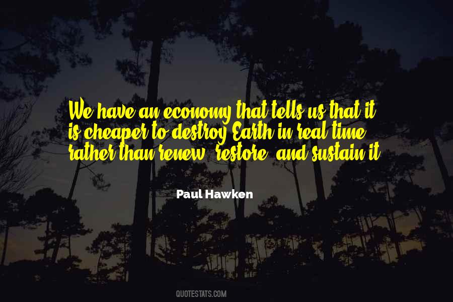 Paul Hawken Quotes #819236