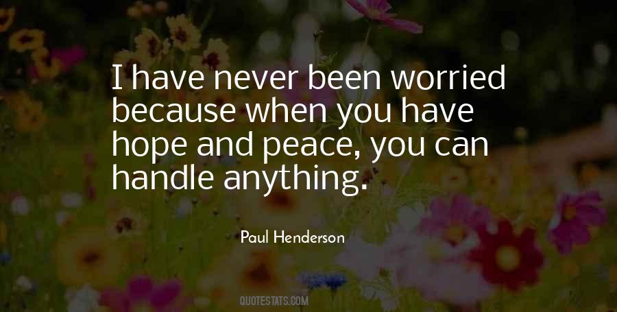 Paul Henderson Quotes #1525204