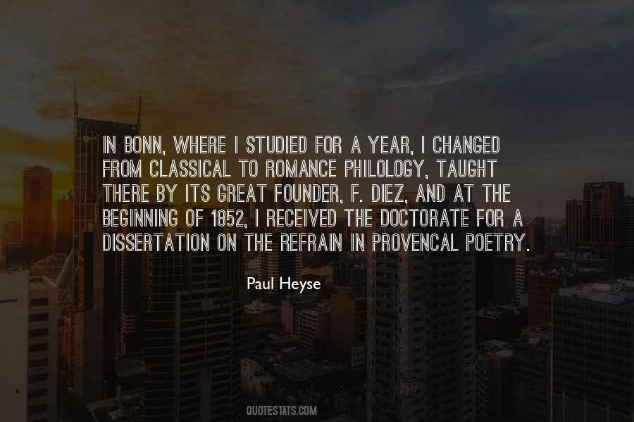 Paul Heyse Quotes #927517