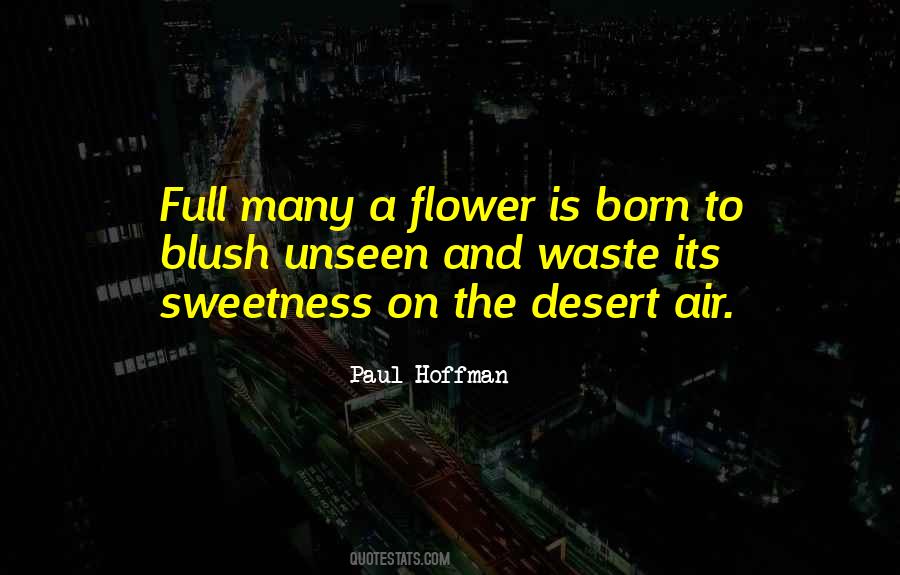 Paul Hoffman Quotes #881006