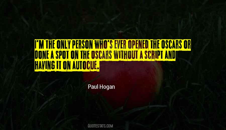 Paul Hogan Quotes #1119946
