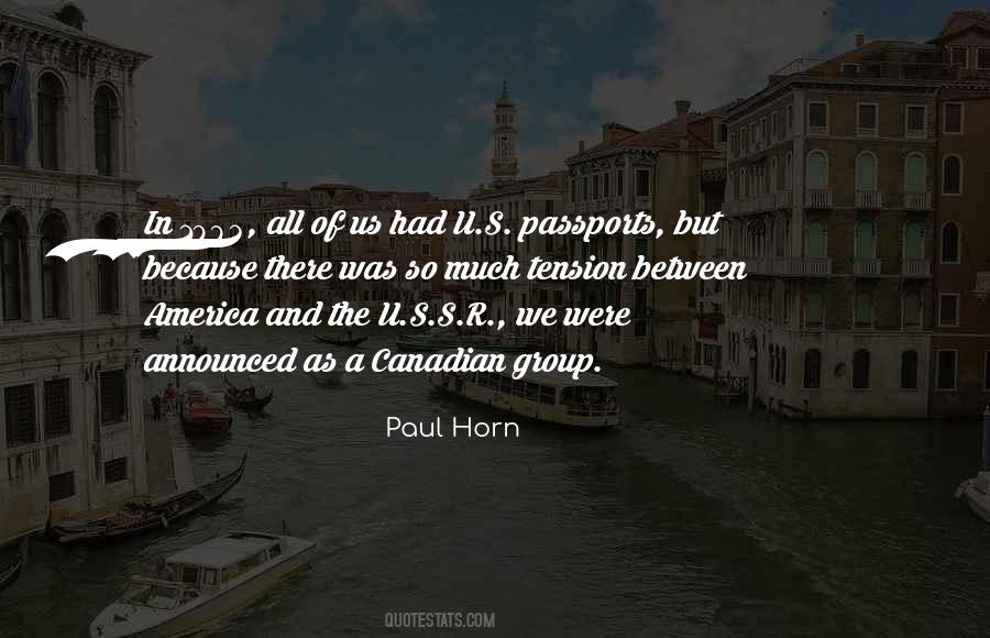 Paul Horn Quotes #1160700
